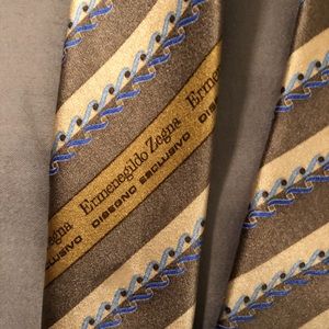 Ermemenegildo Zenga exclusive design 100% SILK
